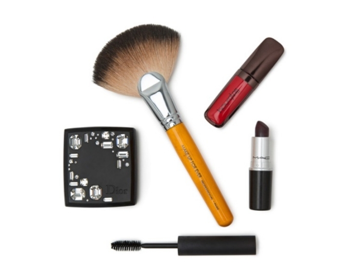 Make-Up-Beauty-Shimmer-Fan Brush-Opaque-Rouge-Ruj-Gel pentru sprâncene