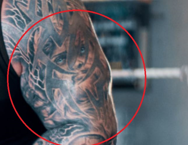 Eddie tetovaža lica