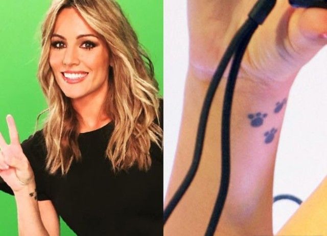 Edurne Paw Tattoo