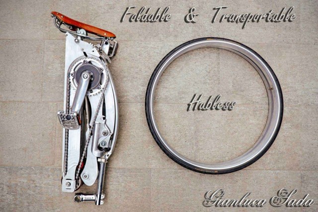 Anvelopele sunt fără spițe proiectant-comparator-biciclete-pliate