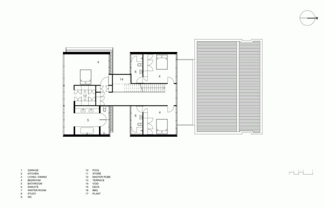 torquay beach house wolveridge arhitecți primul etaj torquay house wolveridge arhitecți primul etaj