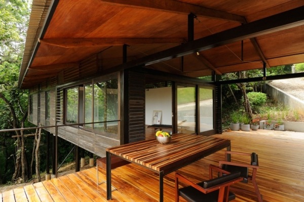 Terasa K-House Costa Rica K-House Costa Rica terasă din lemn