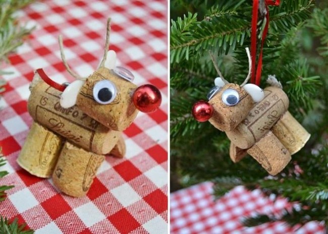 decoratiuni-Craciun-plute-folosite-dopuri-sticla-capace-figurine-de-cerb