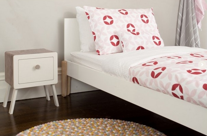 Lenjerie de pat pentru copii, cu design marocan Nursery-Design-Bedding-Pattern-Geometric-Olli-Ella