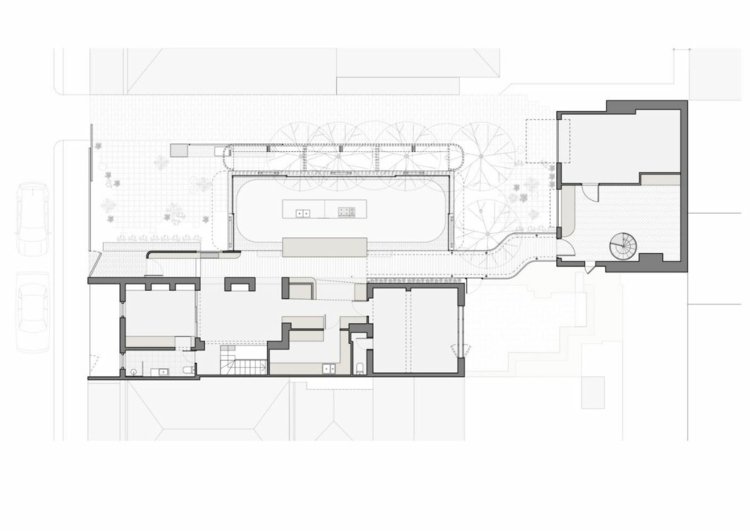 plan etaj tabla ondulată fațadă renovare conversie rege factură casa clădire veche renovare extindere