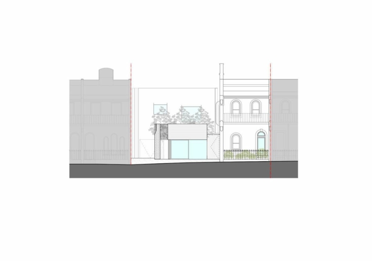 rege factură casă de fier ondulat plan de etaj clădire veche cu două etaje