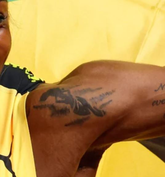 Le tatouage d'épaule d'Elaine