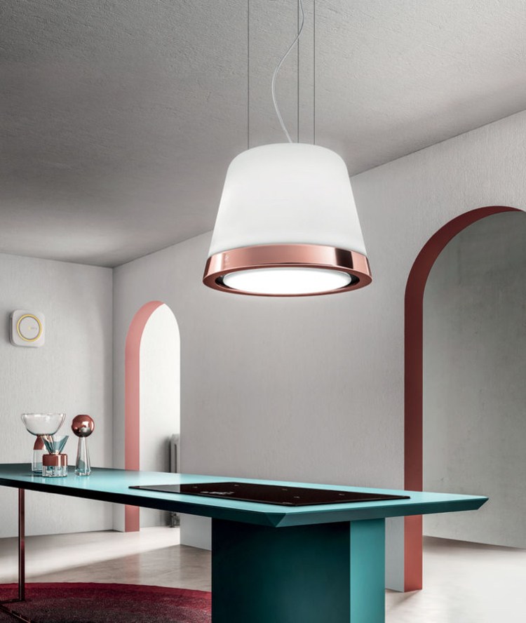 Hota extractivă Elica nouă lumină optică Summilux din cupru