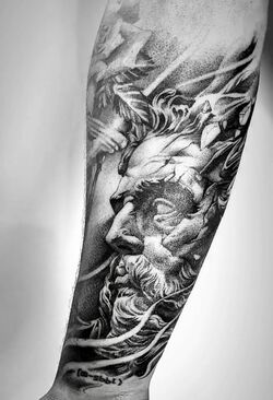 Ethan Payne Gesù Cristo tatuaggio