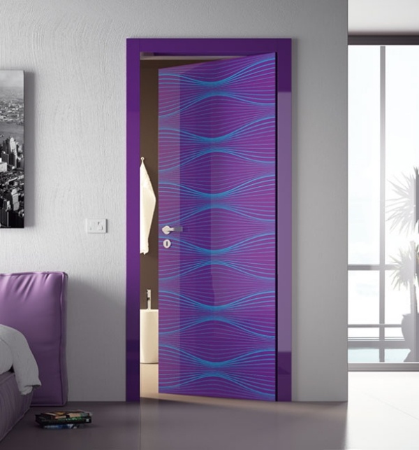 Proiectare ușă Violet Design-Digi Karim Rashid