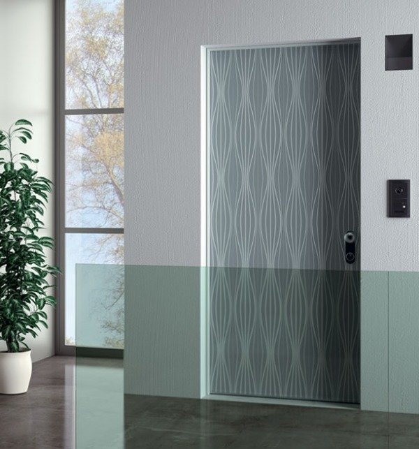 Ușă la culoare Design frumos de perete-Design Digi