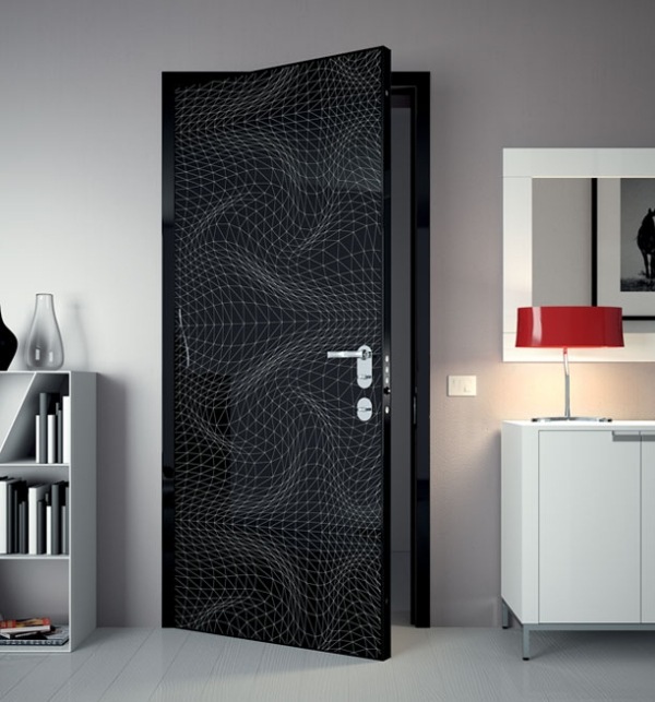 Efect de design negru 3d