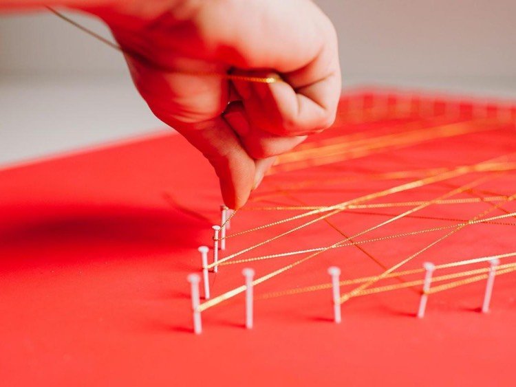 Imaginile de subiect faceți-le singur instrucțiuni fire-poze-cuie-instrucțiuni-bricolaj-înfășurare-fir