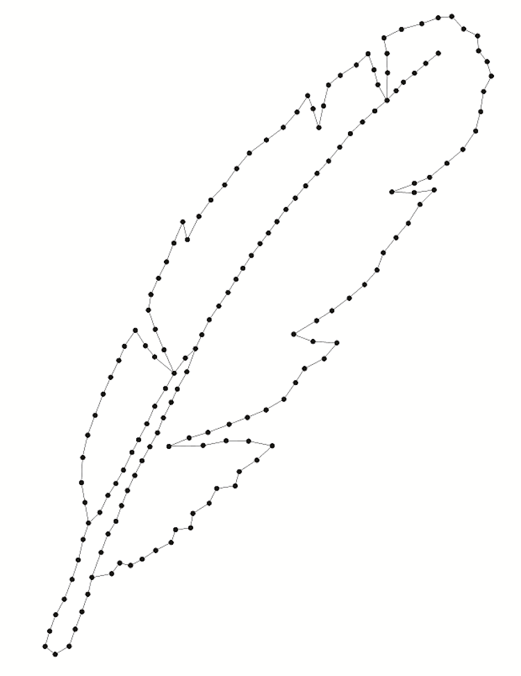 Șablon de pene cu puncte de colț fire-poze-unghii-motiv-șablon-pană-tipărire-puncte-colț