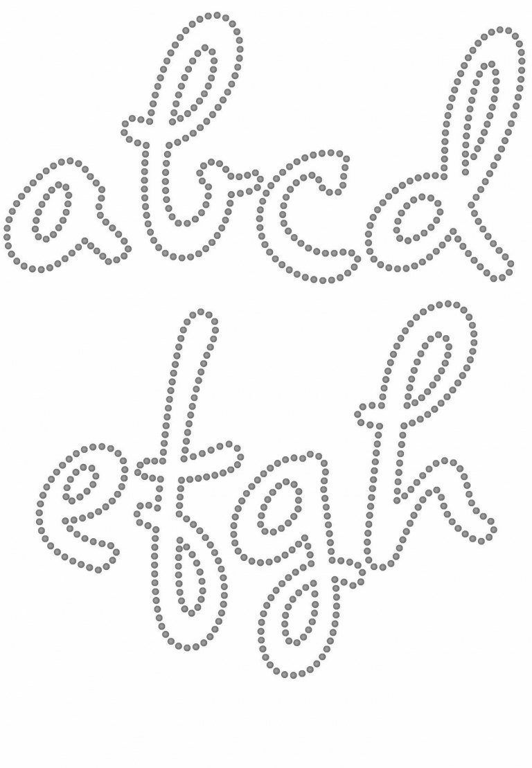 litere șabloane imagini de unghii de la a la h