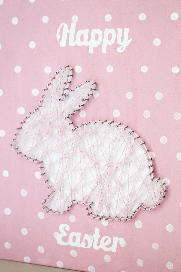 Imagine cu fir de iepuraș de Paște ca decor sau cadou fire-imagini-unghii-fă-te-singur-instrucțiuni-iepuraș de Paște