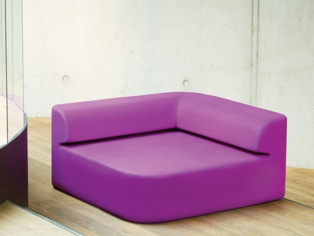 canapea modulară element de colț mobilier de designer orhidee radiantă QUAD SOFA Tokyo ASOBI canapea modulară design mobilier radiant orhidee QUAD SOFA Tokyo ASOBI