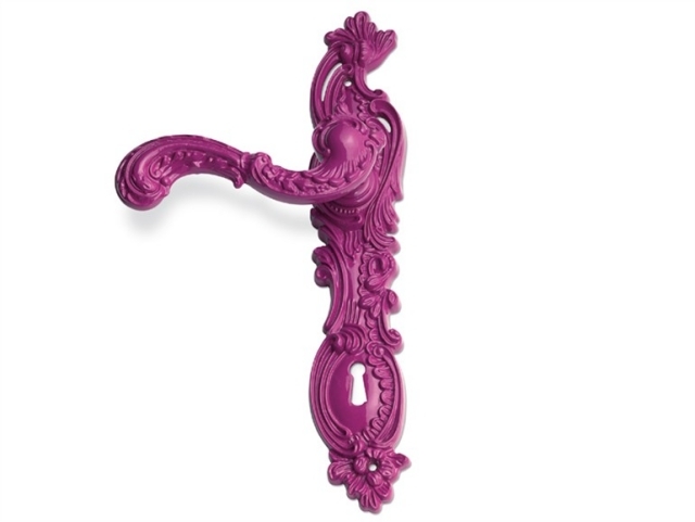 mâner de ușă din alamă orhidee radiantă ROCOCO POP Enrico Cassina Mâner ușă din alamă design orhidee radiantă ROCOCO POP Enrico Cassina