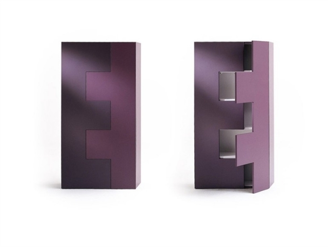dulap culoare violet 2014 E-BOX EmmeBi dulap de designer culoare violet 2014 E-BOX EmmeBi