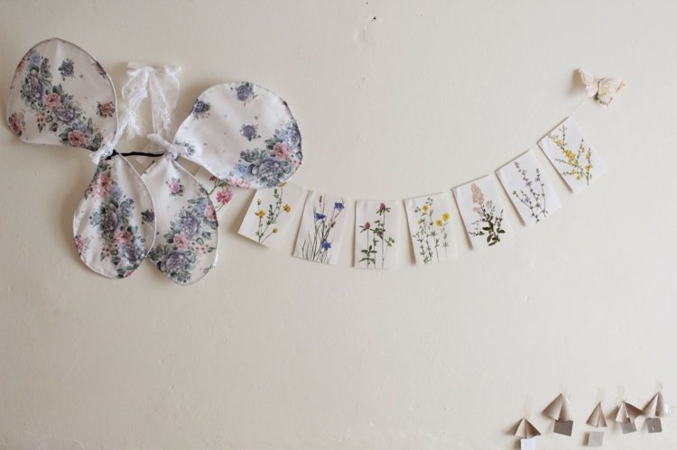 Aripile de zână se potrivesc de minune ca decorațiuni pentru pereți zână-aripi-bricolaj-inspirație-instrucțiuni-țesătură
