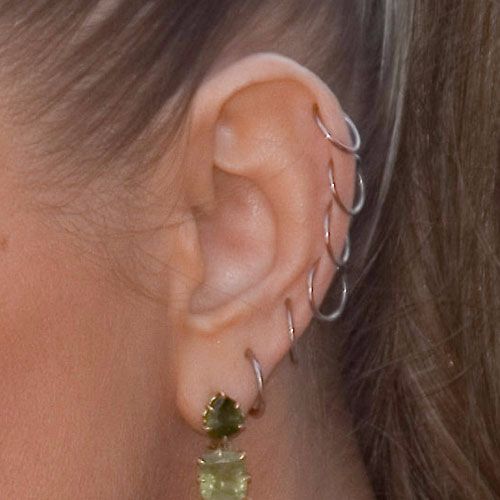 Fergie auskarų auskarai