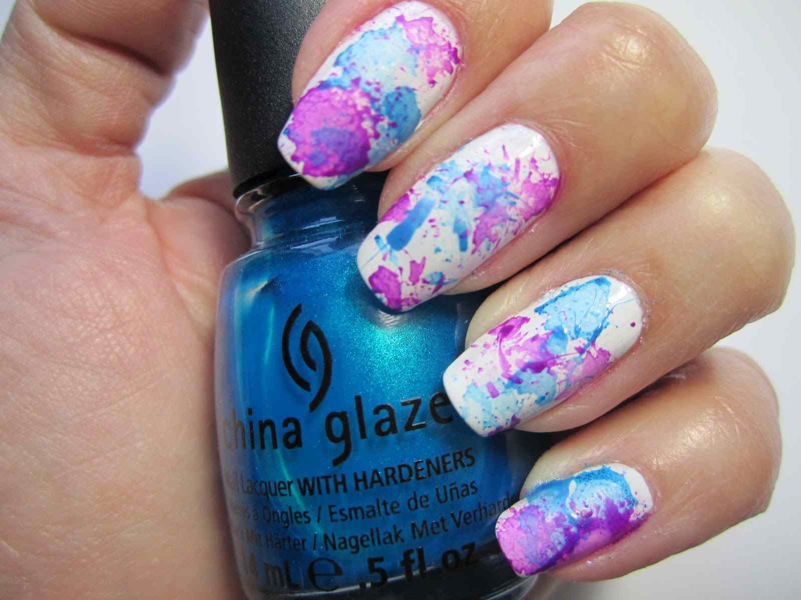 Idei de unghii de festival Designul unghiilor colorate cu stropi de culoare vă face tendințe de modă