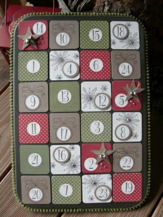 idee creativă pentru frumoase calendare de advent calendar creat de adventie idee creativa