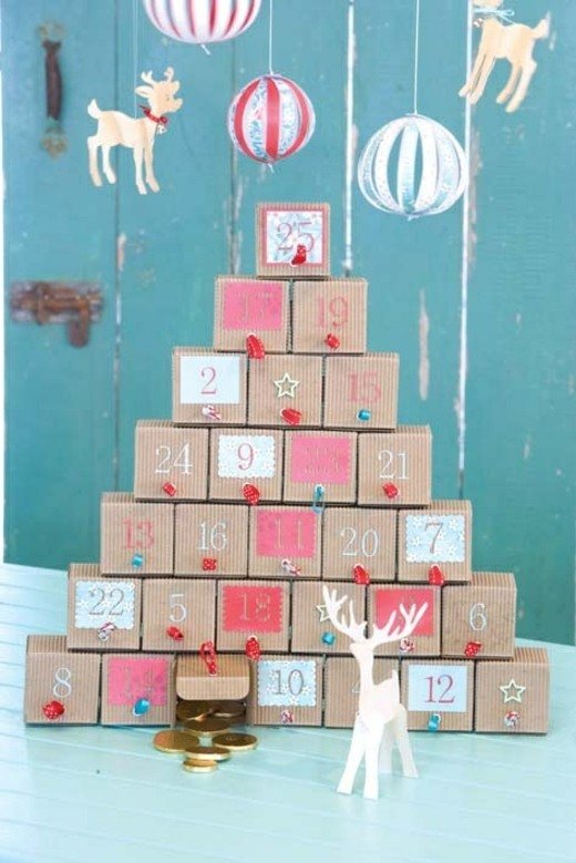 idee interesantă pentru calendare frumoase de advent calendar-adventă-idei interesant