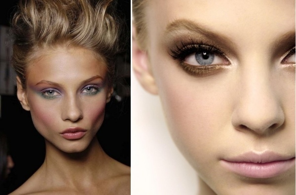 Idei de machiaj Crăciun Revelion - aspect plin de farmec - idei de coafură - ochi fumurii idei de machiaj festiv Crăciun Revelion petrecere-aspect plin de farmec-idei de coafură-ochi fumurii