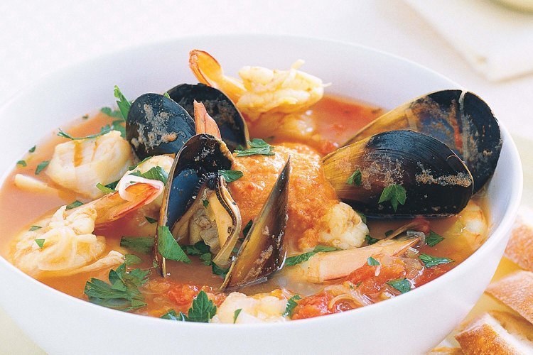Supă de pește Rețetă de gătit cu bouillabaisse franceză