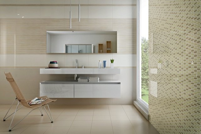 Perete din sticlă modernă plăci moderne baie modernă cu figuri 3D Lavoar-dreptunghiular-3D-gresie-perete-cu-motive