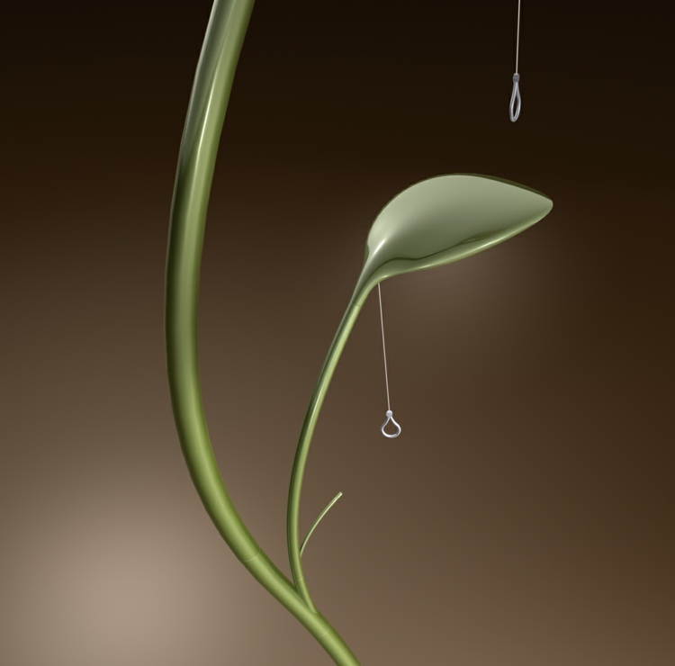 lampă de podea iluminat cameră-plantă-optică-deco