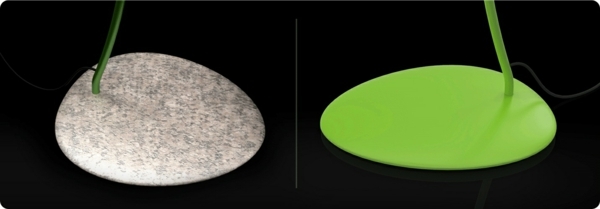 detaliu lampă cu frunze de podea