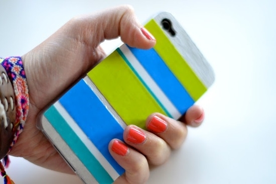 Creați o carcasă pentru iPhone în cinci pași albastru verde