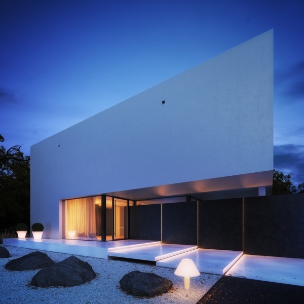 Vizualizare Casa Modernă Alb-Negru Nowak Vizualizare Casa modernă alb-negru Nowak Michal
