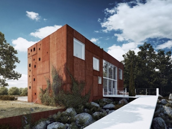 Vizualizare 3D proiectare proiect proiect casă stil Bauhaus Vizualizare 3D proiectare proiect proiect casă stil Bauhaus