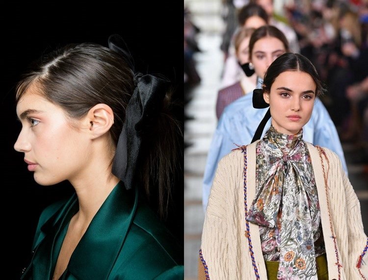 coafura-tendinte-2017-2018-satin-panglica-arc-coada-de-cal