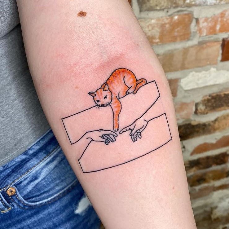 Smešne tetovaže mačk 14