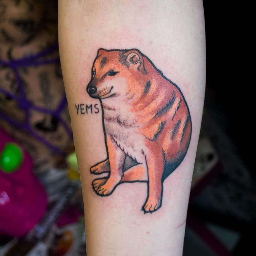 Tetovaže z navdihom Meme 8