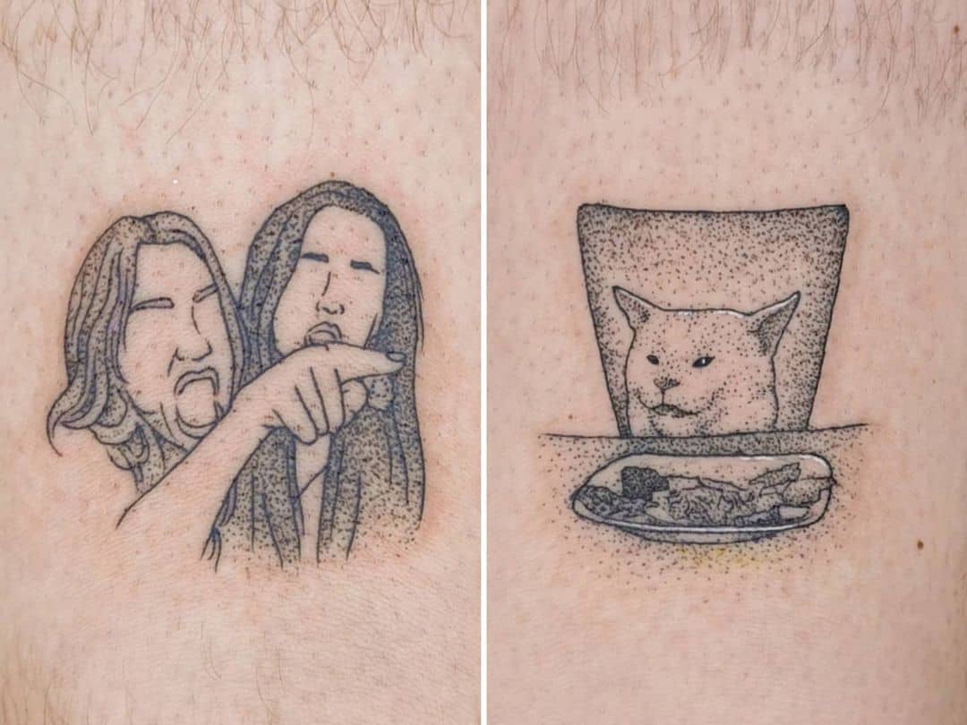 Tetovaže z navdihom Meme 9