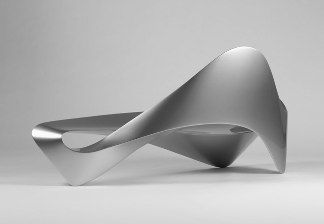 mobilier modern în formă elegantă de val design de daan mulder
