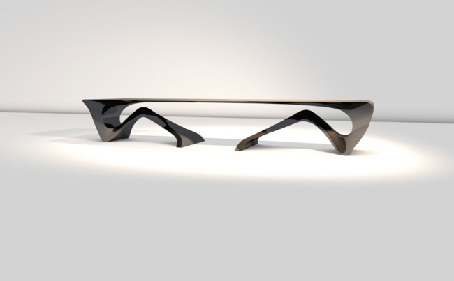 forma urmează funcția masă de birou design mobilier modern de daan mulder
