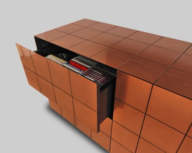 dulap din cupru design mobilier modern de daan mulder