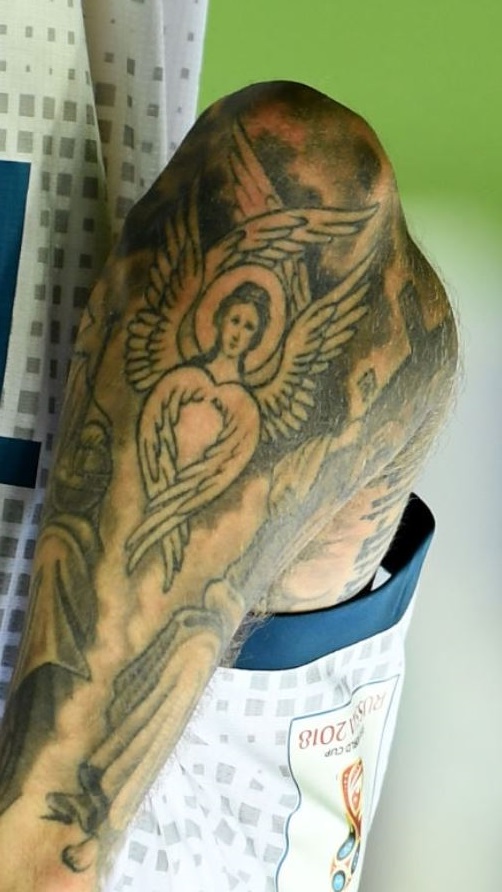 Fiodoro Angelo tatuiruotė