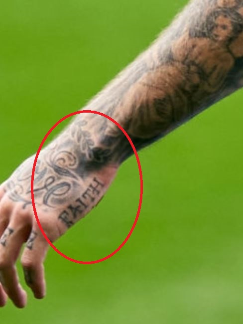 Fiodoro TIKĖJIMO tatuiruotė