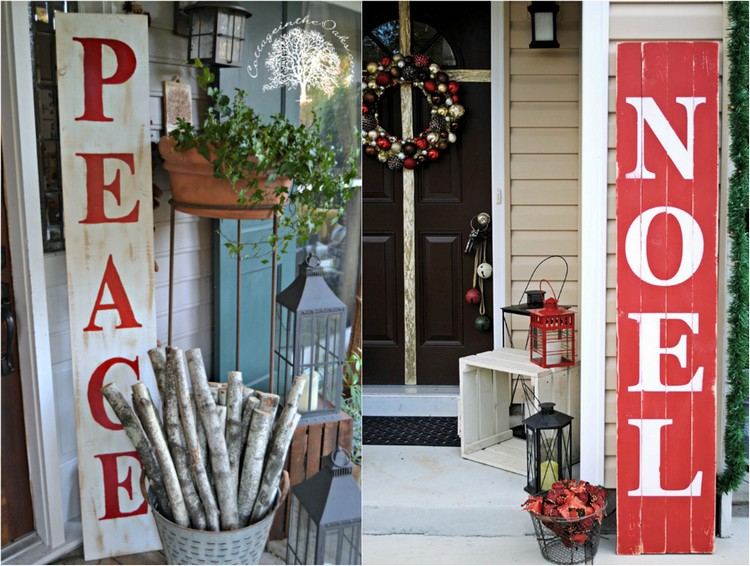 Scrie zvonuri pline de speranță pe scândurile de lemn decorare-grădină-lemn-Crăciun-fă-te-singur-cu-scriere-din-lemn