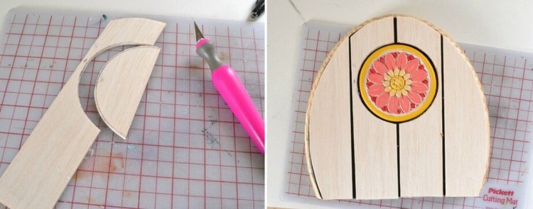 Realizați singuri decorațiuni de grădină - jumătate din ea este deja gata Realizați-vă propriul proiect de decorare a grădinii blocare-tăiere-șablon-cuțit-DIY-proiect