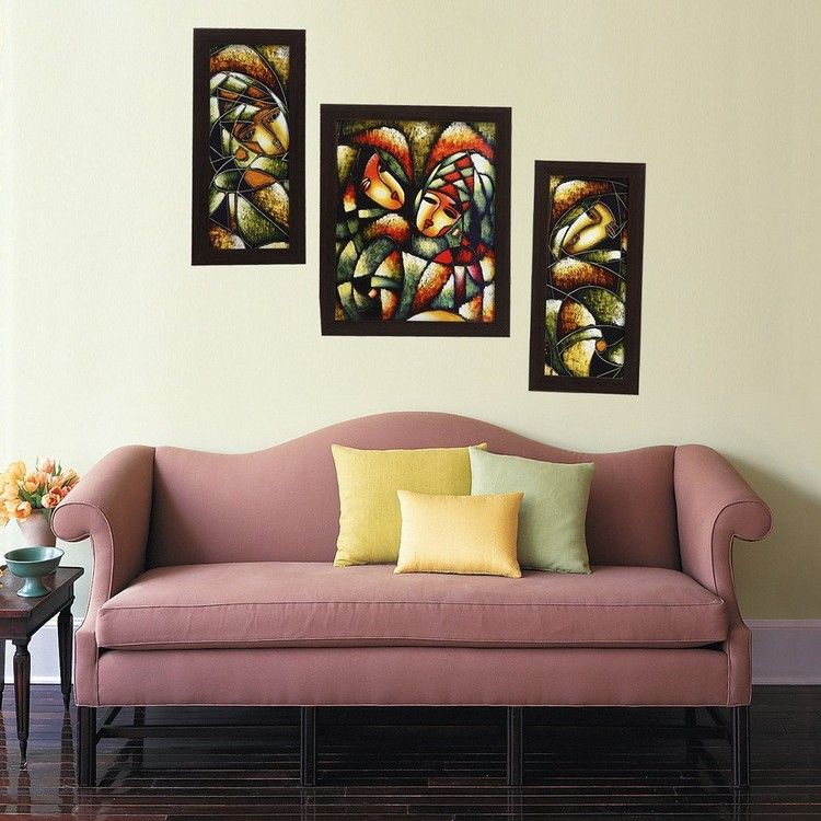 Oferiți picturi murale sau artă pentru a vă muta cadouri-cadouri-cadouri-agățate-de-picturi-murale-roz-perne-de-canapea