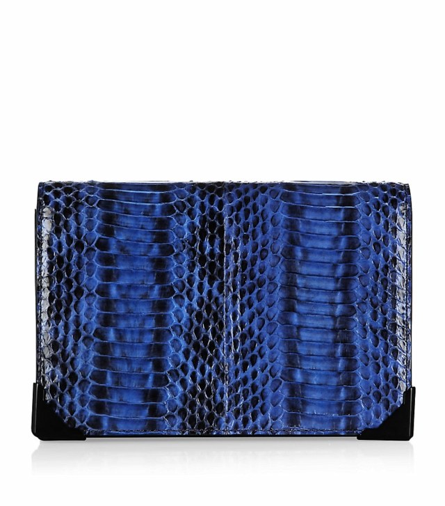 Șarpe piele de culoare albastră cadouri femei 30 de ani