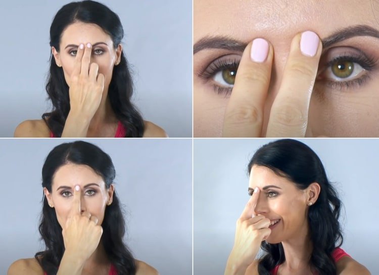 Scapă de liniile încruntate dintre ochi cu mișcări simple ale degetelor